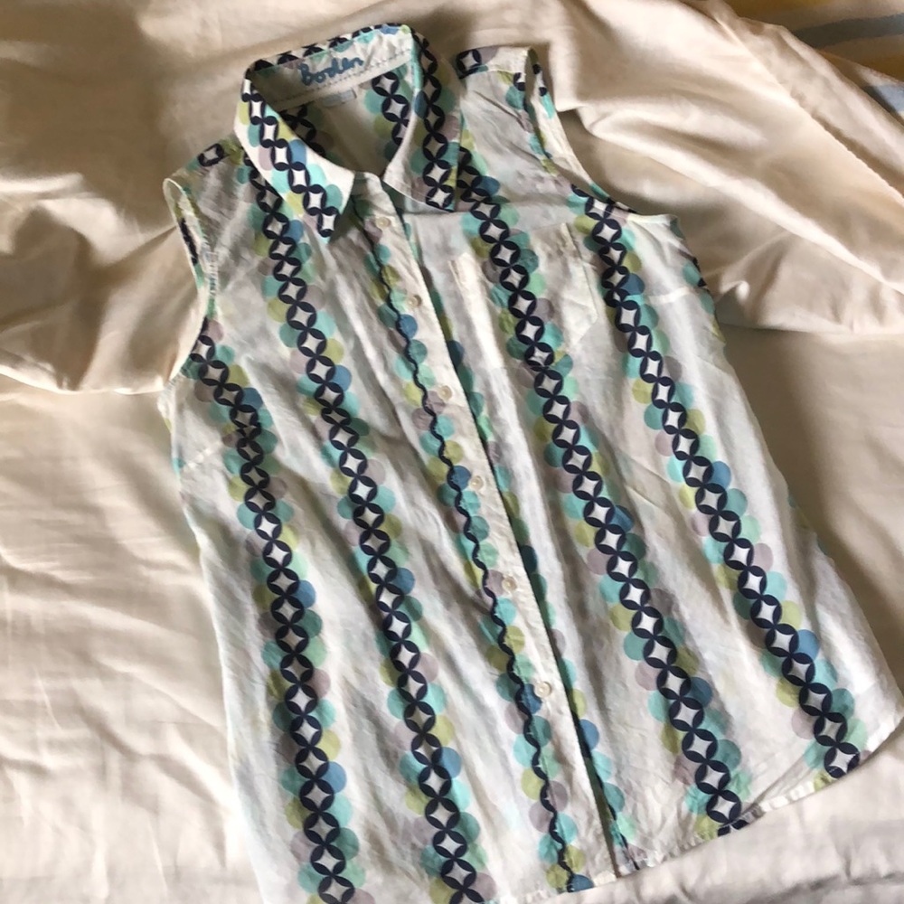Pretty Boden sleeveless summer top